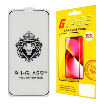 Защитное стекло Apple iPhone 17 Air, Lion, 2.5D, Черный - 699926