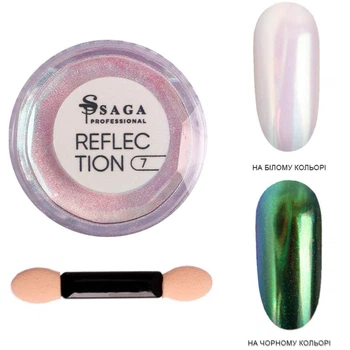 Дзеркальна втирка SAGA Reflection №07, 0,5 г
