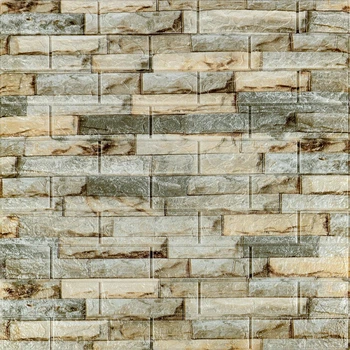 3D панель самоклеюча Sticker Wall SW-00003309 700х770х5 мм цегла