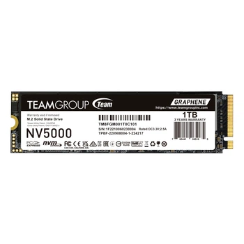 SSD накопитель Team NV5000 3D NAND 1TB M.2 (2280 PCI-E) NVMe x4 (TM8FGM001T0C101)