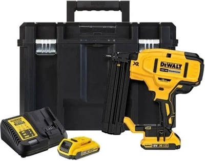 Gwoździarka akumulatorowa do wykończeń DeWalt 18 V z 2 akumulatorami 2 Ah (DCN680D2-QW)