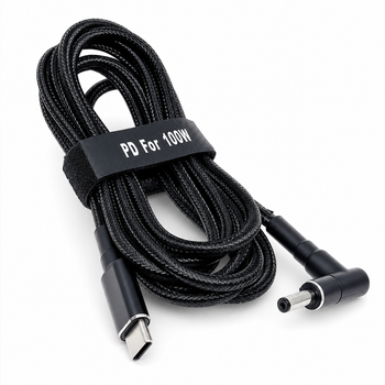 USB Type-C 100W кабель живлення DC 4.0×1.35 для зарядки ноутбука Asus 77656
