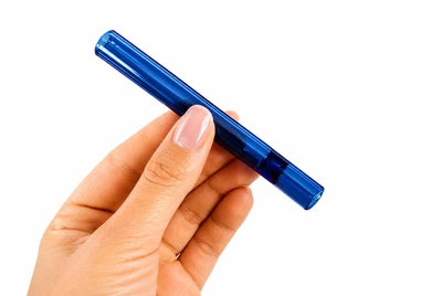 Стеклянная трубка для курения One Hitter Blue