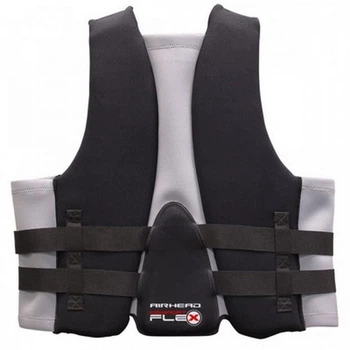 Жилет страховочный Comfort Flex L/XL для водного спорта свыше 40 кг из неопрена с молнией и ремнями Kwik Tek (10017-05-B-BKSV)