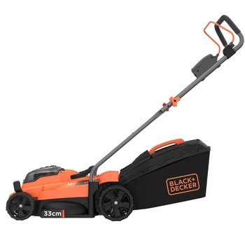 Газонокосилка аккумуляторная BLACK+DECKER BCMW3336L2 Li-Ion 36 В ширина скашивания 32 см травосборник 35 л (BCMW3336L2)