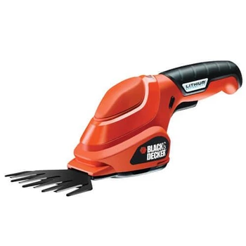 Аккумуляторные ножницы BLACK+DECKER GSL200 3.6 В вес 0.58 кг максимальный диаметр веток 23 мм (GSL200)