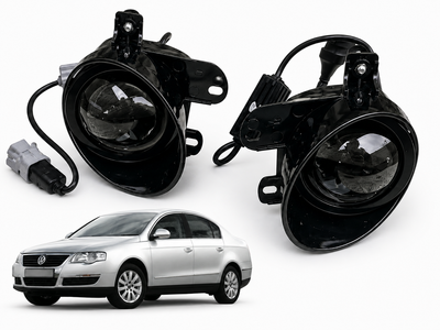 Противотуманные Линзованные фары Volkswagen Passat B6, B7, T6, Amarok управление с телефона 120W