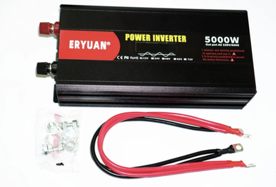 Инвертор Eryuan 5000W 12V → 220V с LCD и вольтметром