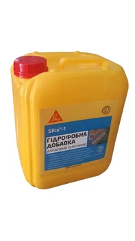 Добавка к растворам Sika 1 Moerteldicht гидрофобизирующая 5 кг