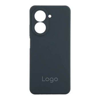 Чехол-накладка Liquid Silicone (AA) с защитой на камеру для Xiaomi Redmi A5 4G Dark Blue