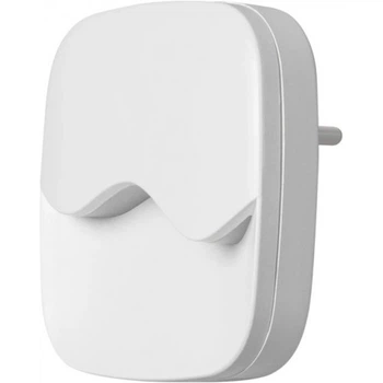 Ночник в розетку Osram Lunetta WAVE 220В белый с датчиком света (4099854536632)