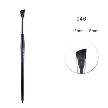 Кисть для прорисовки бровей тонкая MY DESTINY 046 Silver Series