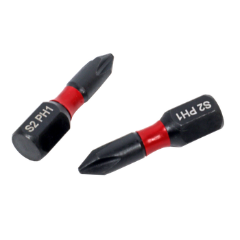 Бита S&R Impact PH1 x 25mm 2шт (161010003)