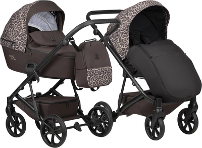Коляска универсальная TUTIS VIVA 6 plus Wild Elegance Wild Moca (1612322)