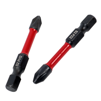Бита S&R Impact PH2 x 50mm и PZ2 x 50mm (161020005)