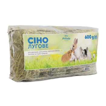 Сіно лугове Природа для гризунів 600 г