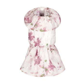 Платье для собак Pet Fashion Amelia белое с цветочным принтом XS (MLZ12157)