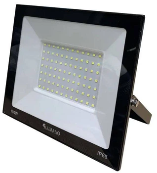 Прожектор Lumano Standart LED 100W 6000K 9000Lm 170-265V IP65 чорний (UG-37626)