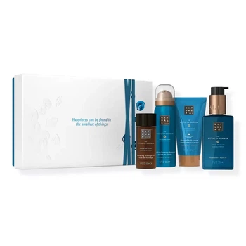 Набор подарочный Rituals The Ritual of Hammam Set S (гель-пена, крем, пилинг, свеча)