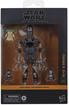 Zestaw figurek Hasbro Star Wars The Vintage Collection The Mandalorian: IG-12 and Grogu 15 cm 4 szt G0074 (5010996251114)