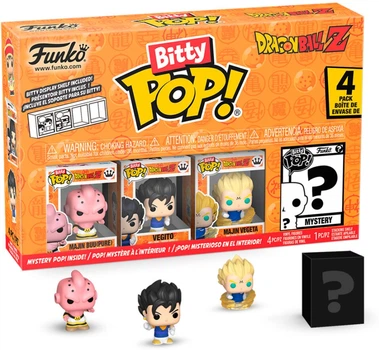 Набір фігурок Funko Bitty Pop! Dragon Ball Z Gohan 2.5 см 4 шт FK73025 (889698730259)