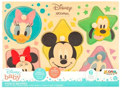 Дерев'яний пазл Woomax Disney MI35169 (8412842487338)