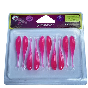 Приманка Crazy Fish Glider 2.2" 35-55-76-6 кальмар упак (10шт),35-55-76-6
