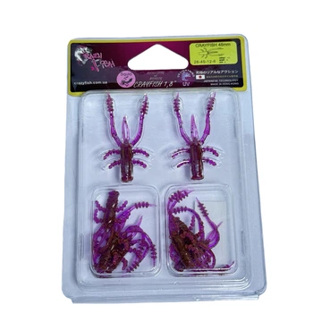 Приманка Crazy Fish Crayfish 1.8" 26-45-12-6 кальмар упак (8шт),26-45-12-6