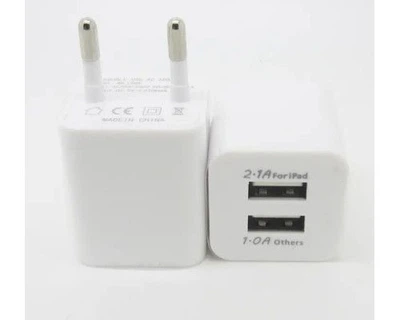 Зарядное устройство 2 USB 3100mAh 220V сетевой адаптер для телефона