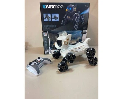 Трюковый робот собака на пульте управления USB DWI Robot 809-47 световые эффекты звук