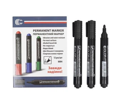 Маркер чёрный COLOR-IT Diamont "C" (RT8004(Black)/1)