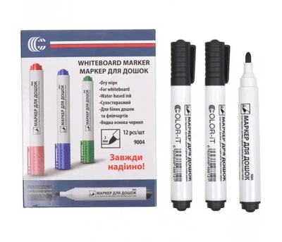 Чёрный маркер для рисования на доске (RT9004-Black)