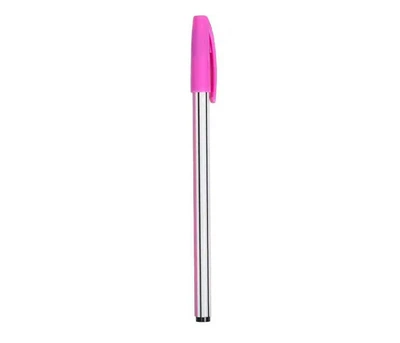 Ручка масляная "Gamma" "С" розовый (RTCR8011(Pink)