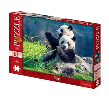 Пазлы "Смешные панды" Danko Toys на 380 элементов (RTC380-06-02)