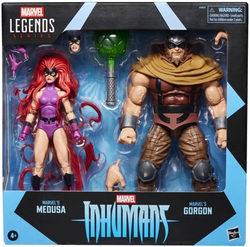 Набор фигурок Hasbro Marvel Legends Series Inhumans Medusa and Gorgon 15 см 2 шт G1870 (5010996328366)