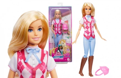 Кукла Mattel Barbie Malibu Наездница Mysteries с аксессуаром HXJ38 WB4 (194735230969)