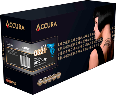 Тонер-картридж Accura для Brother TN-321C Cyan (AC-B0321C)