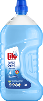 Гель для прання Lilu Washing gel Universal з ароматом Sea breeze 3л