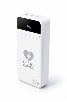 Павербанк Heart Power 20000 мА·г 22.5 Вт Li-Polymer USB-C