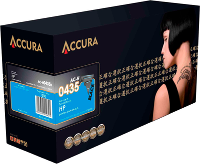 Тонер-картридж Accura для HP 35A CB435A Black (AC-H0435B)