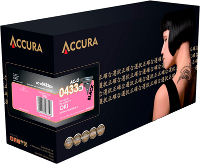 Тонер-картридж Accura для OKI 09006238 Black (AC-O0433BXXL)
