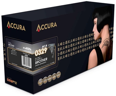 Тонер-картридж Accura для Brother TN-329BK Black (AC-B0329B)