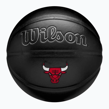 М'яч баскетбольний Wilson NBA TEAM PREMIERE BSKT CHI BULLS size 7 Чорний (WZ4026405XB7 7)