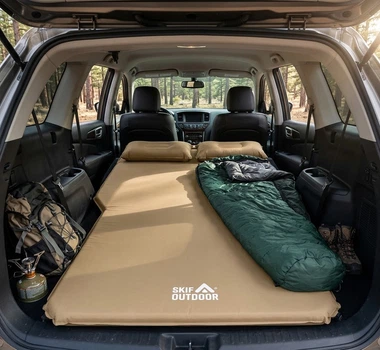Автомобільний надувний матрац SKIF Outdoor Expedition I 188x132x5 см у багажник, салон (3890444)
