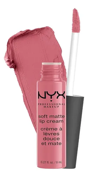 Жидкая помада с матовым финишем Nyx Soft Matte Lip Cream Istanbul SMLC06 нежно-розовая 8 мл