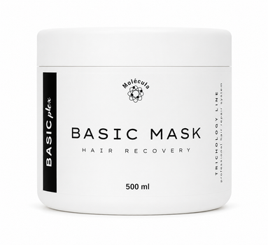 Базова маска основа Brazil Gold Molecula Basic Plex Mask для реконструкції волосся 500 мл