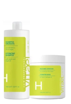 Набір VITAEL Dry Hair DUO шампунь маска для зволоження сухого волосся 2х1000 мл