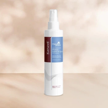 Незмивний спрей із есенцією маки та гідролізованим кератином Maca Essence Repair Protein Leave-In Spray від бренду Karseell. 200 мл