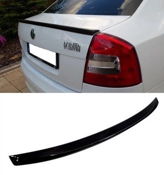 Спойлер крышки багажника Skoda Rapid 2012- abs-пластик, под покраску AutoPlast SRC2013