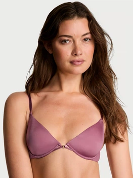 Бюстгальтер на косточках без пуш ап. розово-пудрового цвета Victoria's Secret р. 80D/36D арт. 30227